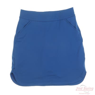 New Womens Peter Millar Skort Large L Blue MSRP $115