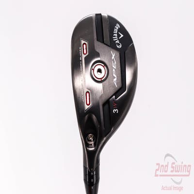 Callaway Apex 21 Hybrid 3 Hybrid 19° UST Mamiya Recoil 75 Dart Graphite Stiff Left Handed 40.5in