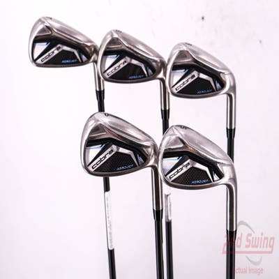 Cobra Aerojet Iron Set 7-PW SW FST KBS PGI 55 Graphite Ladies Right Handed 36.25in