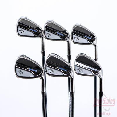 Callaway Paradym Ai Smoke Iron Set 6-GW UST Mamiya Recoil 65 Dart Graphite Senior Right Handed 37.75in