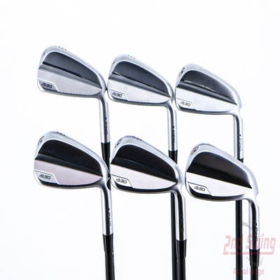 Ping i530 Iron Set 4-PW Fujikura AXIOM 75 Graphite Stiff Right Handed Blue Dot 38.5in