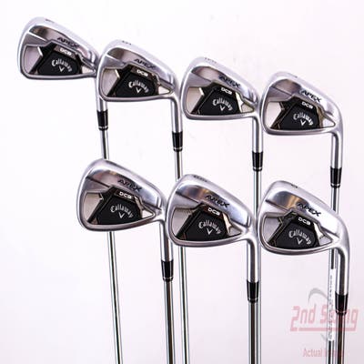 Callaway Apex DCB 21 Iron Set 4-PW FST KBS Max 80 Steel Stiff Right Handed 38.0in