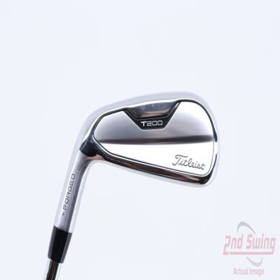 Mint Titleist 2021 T200 Single Iron 7 Iron True Temper AMT White S300 Steel Stiff Left Handed 37.25in