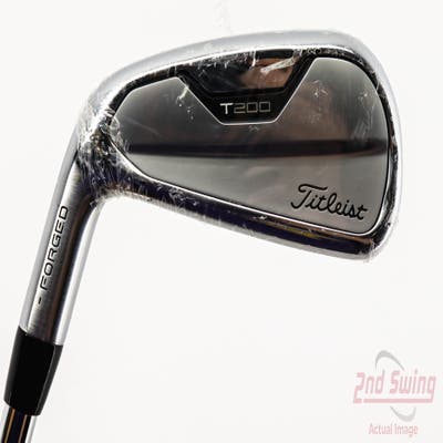 Mint Titleist 2021 T200 Single Iron 4 Iron True Temper AMT White X100 Steel X-Stiff Left Handed 38.75in