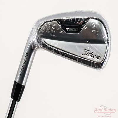 Mint Titleist 2021 T200 Single Iron 7 Iron Nippon NS Pro 950GH Steel Regular Left Handed 37.25in