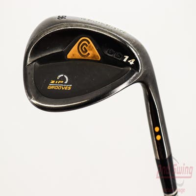 Cleveland CG14 Gunmetal Wedge Sand SW 56° 14 Deg Bounce Cleveland Traction Wedge Steel Wedge Flex Right Handed 36.0in