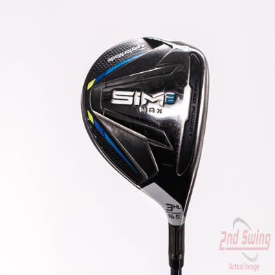 TaylorMade SIM2 MAX Fairway Wood 3 Wood HL 16.5° Fujikura Ventus Blue 5 Graphite Senior Right Handed 43.25in