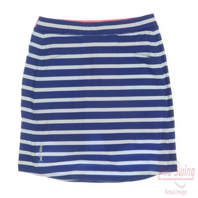 New Womens Ralph Lauren Skort Medium M Blue MSRP $152