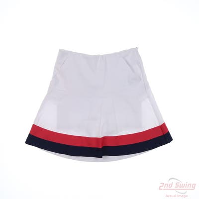 New Womens Ralph Lauren Skort 2 White MSRP $152