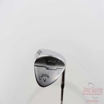 Callaway Opus Brushed Chrome Wedge Lob LW 60° 10 Deg Bounce S Grind Dynamic Gold Mid 115 Wedge Steel Wedge Flex Right Handed 35.5in