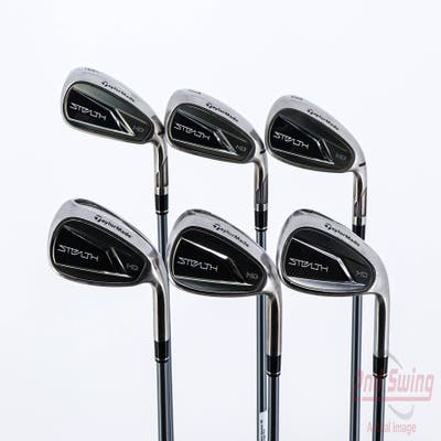 TaylorMade Stealth HD Iron Set 6-PW AW Fujikura Speeder NX 50 Graphite Regular Right Handed 37.75in