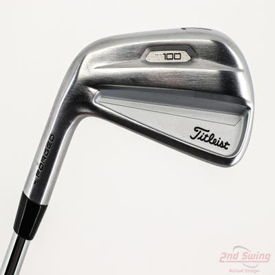 Mint Titleist 2021 T100 Single Iron 7 Iron True Temper Dynamic Gold X100 Steel X-Stiff Left Handed 37.75in