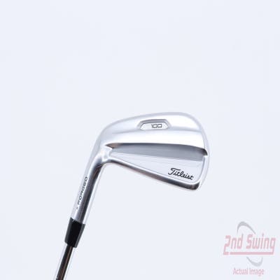 Mint Titleist 2021 T100 Single Iron 7 Iron True Temper Dynamic Gold S400 Steel Stiff Left Handed 37.25in