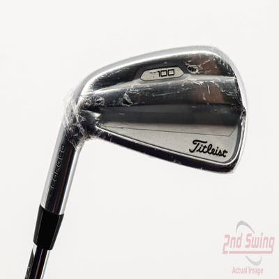 Mint Titleist 2021 T100 Single Iron 4 Iron True Temper Dynamic Gold X100 Steel X-Stiff Left Handed 39.25in