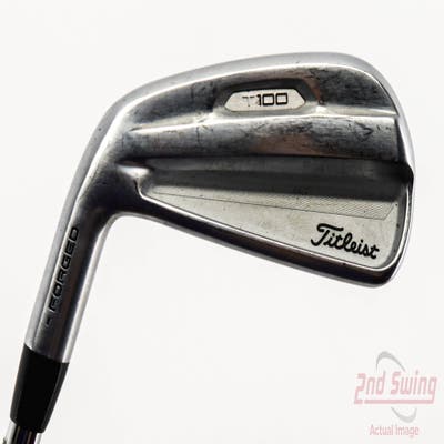 Titleist 2021 T100 Single Iron 4 Iron True Temper Dynamic Gold X100 Steel X-Stiff Left Handed 38.75in