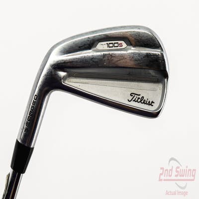 Titleist 2021 T100S Single Iron 4 Iron True Temper Dynamic Gold X100 Steel X-Stiff Left Handed 38.75in