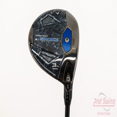 Mint Callaway Paradym Ai Smoke Max Fairway Wood 3 Wood HL 16.5° Project X Cypher 2.0 50 Graphite Regular Right Handed 43.25in