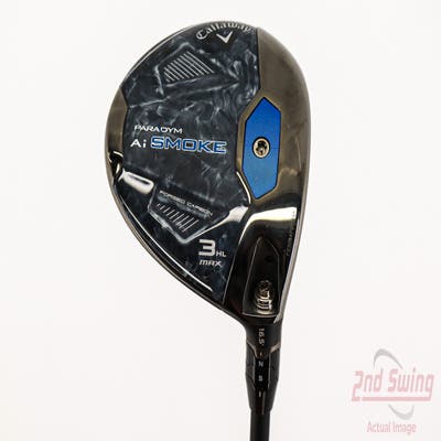 Mint Callaway Paradym Ai Smoke Max Fairway Wood 3 Wood HL 16.5° MCA Tensei AV-XLINK Blue 65 Graphite Stiff Right Handed 43.25in