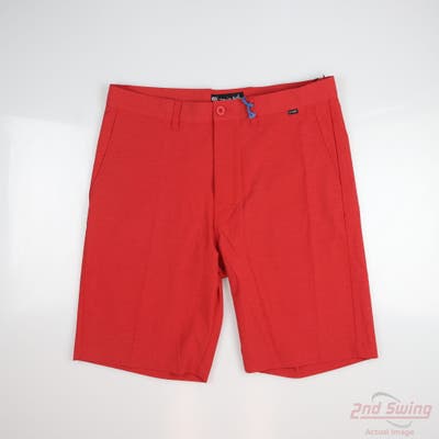 New Mens Travis Mathew Shorts 36 Red MSRP $72