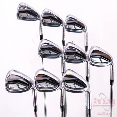 Ping G730 Iron Set 5-PW AW GW SW Dynamic Gold Mid 100 Steel Regular Right Handed Red dot 39.0in