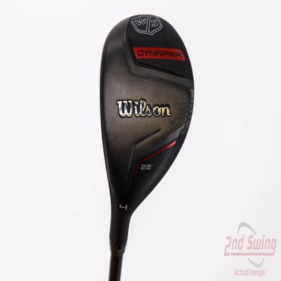 Mint Wilson Staff Dynapwr Hybrid 4 Hybrid 22° PX HZRDUS Smoke Red RDX 70 Graphite Regular Left Handed 40.25in