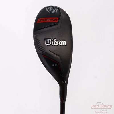 Mint Wilson Staff Dynapwr Hybrid 4 Hybrid 22° PX HZRDUS Smoke Red RDX 70 Graphite Senior Right Handed 40.25in