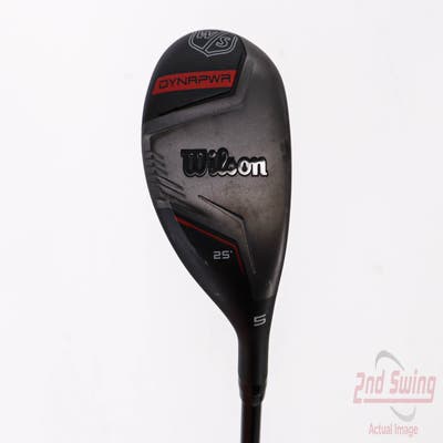 Mint Wilson Staff Dynapwr Hybrid 5 Hybrid 25° PX HZRDUS Smoke Red RDX 70 Graphite Senior Right Handed 39.75in