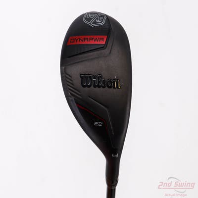 Mint Wilson Staff Dynapwr Hybrid 4 Hybrid 22° PX HZRDUS Smoke Red RDX 70 Graphite Regular Right Handed 40.25in