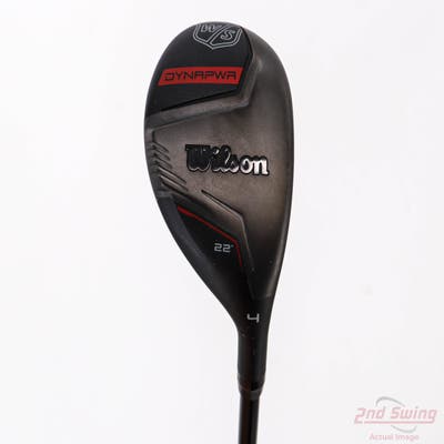 Mint Wilson Staff Dynapwr Hybrid 4 Hybrid 22° PX HZRDUS Smoke Red RDX 70 Graphite Regular Right Handed 40.0in