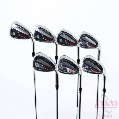 Mint Wilson Staff Dynapwr Iron Set 5-PW GW FST KBS Max Ultralite Steel Stiff Right Handed 38.5in