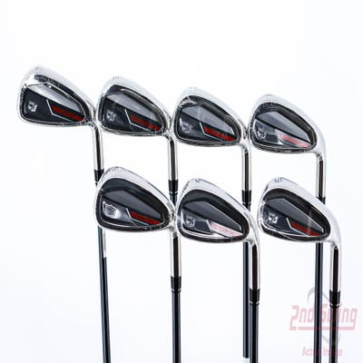 Mint Wilson Staff Dynapwr Iron Set 5-PW GW UST Mamiya Recoil 65 Dart Graphite Regular Right Handed 38.5in