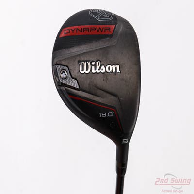 Wilson Staff Dynapwr Fairway Wood 5 Wood 5W 18° PX HZRDUS Smoke Red RDX 50 Graphite Senior Right Handed 42.5in