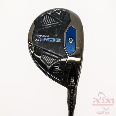 Mint Callaway Paradym Ai Smoke Max D Fairway Wood 3 Wood HL 16.5° Project X Cypher 2.0 50 Graphite Regular Right Handed 43.25in