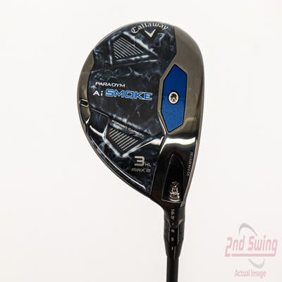 Mint Callaway Paradym Ai Smoke Max D Fairway Wood 3 Wood HL 16.5° MCA Tensei AV-XLINK Blue 65 Graphite Stiff Right Handed 43.25in