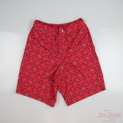 New Mens Southern Tide Shorts Small S Red MSRP $50