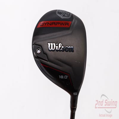 Mint Wilson Staff Dynapwr Fairway Wood 5 Wood 5W 18° PX HZRDUS Smoke Red RDX 50 Graphite Senior Right Handed 42.25in