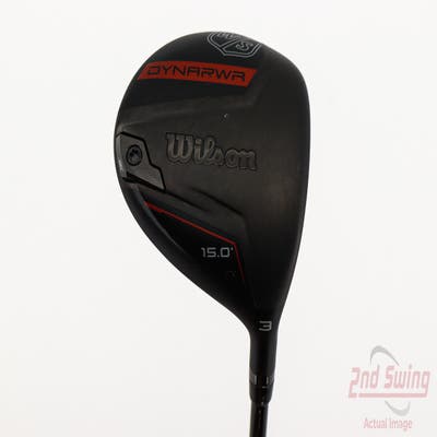 Mint Wilson Staff Dynapwr Fairway Wood 3 Wood 3W 15° PX HZRDUS Smoke Red RDX 60 Graphite Stiff Right Handed 43.25in