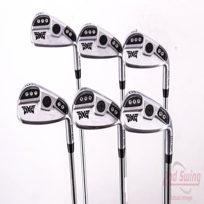 PXG 0311 P GEN5 Chrome Iron Set 6-PW GW True Temper Elevate MPH 95 Steel Stiff Right Handed 37.5in