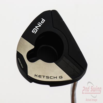 Ping 2024 Ketsch G Putter Straight Arc Steel Right Handed Black Dot 35.0in