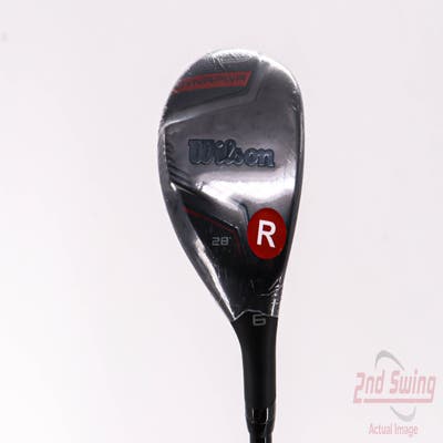 Mint Wilson Staff Dynapwr Hybrid 6 Hybrid 28° PX HZRDUS Smoke Red RDX 70 Graphite Regular Right Handed 39.0in