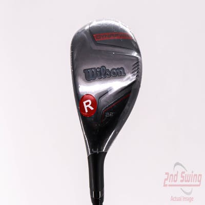 Mint Wilson Staff Dynapwr Hybrid 4 Hybrid 22° PX HZRDUS Smoke Red RDX 70 Graphite Regular Left Handed 40.25in