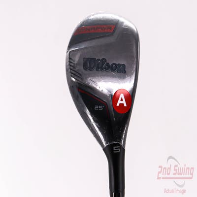 Mint Wilson Staff Dynapwr Hybrid 5 Hybrid 25° PX HZRDUS Smoke Red RDX 70 Graphite Senior Right Handed 39.75in