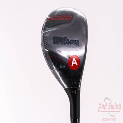 Mint Wilson Staff Dynapwr Hybrid 4 Hybrid 22° PX HZRDUS Smoke Red RDX 70 Graphite Senior Right Handed 40.0in