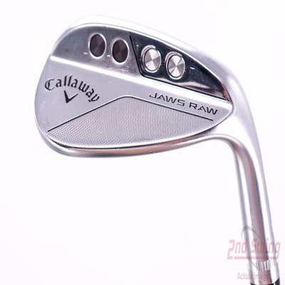 Callaway Jaws Raw Chrome Wedge Gap GW 52° 10 Deg Bounce S Grind Dynamic Gold Spinner TI Steel Wedge Flex Right Handed 35.5in