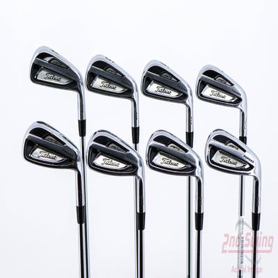 Titleist 714 AP2 Iron Set 4-PW True Temper Dynamic Gold S300 Steel Stiff Right Handed 38.25in