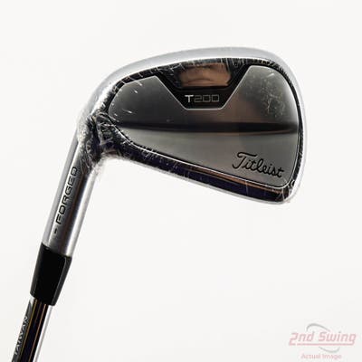 Mint Titleist 2021 T200 Single Iron 4 Iron FST KBS Tour Steel X-Stiff Left Handed 38.75in