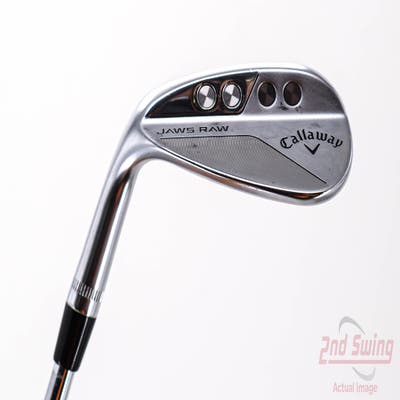 Callaway Jaws Raw Chrome Wedge Gap GW 52° 10 Deg Bounce S Grind Dynamic Gold Spinner TI Steel Wedge Flex Left Handed 35.5in