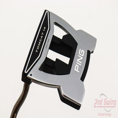 Ping 2023 Tomcat 14 Putter Straight Arc Steel Left Handed Black Dot Adjustable Length