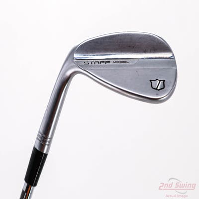 Wilson Staff Staff Model ZM Wedge Gap GW 52° 8 Deg Bounce Dynamic Gold Spinner TI Steel Wedge Flex Left Handed 35.75in