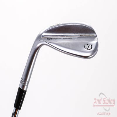 Wilson Staff Staff Model ZM Wedge Sand SW 56° 10 Deg Bounce Dynamic Gold Spinner TI Steel Wedge Flex Left Handed 35.25in